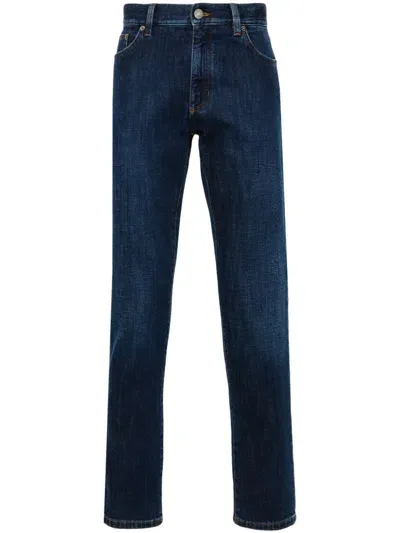 Zegna Slim-cut Jeans In Blue