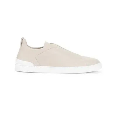 Zegna Sneakers In Beige