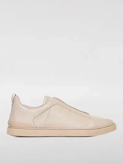 Zegna Sneakers  Men Color Beige In Cream