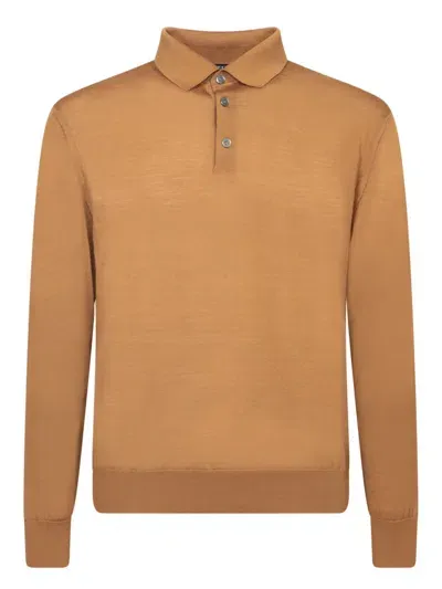 Zegna T-shirts In Beige