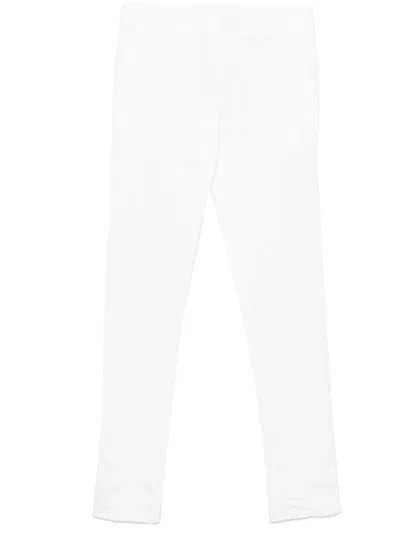 Zegna Tapered Trousers In White