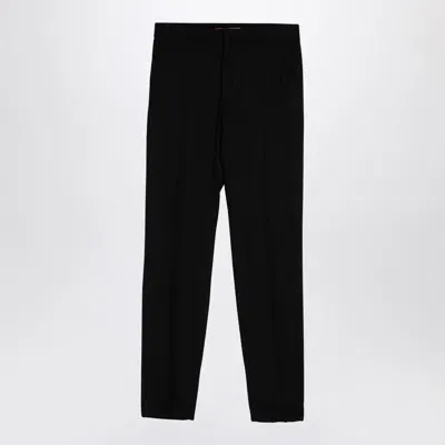 Zegna Trousers In Black