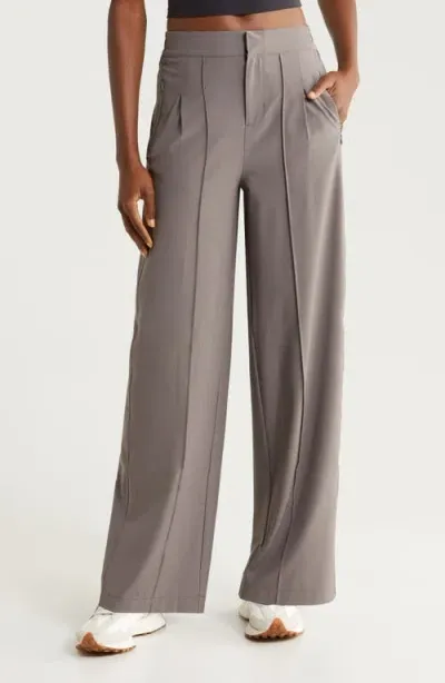 Zella Impress High Waist Pants In Grey Kitten