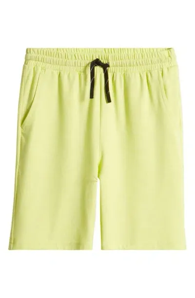 Zella Kids' Restore Soft Shorts In Green Obi