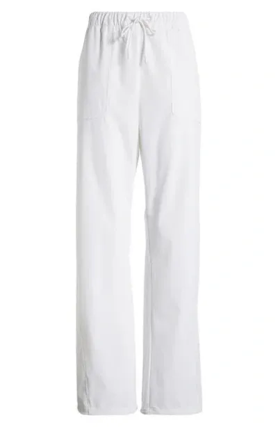 Zella Navigator Drawstring Utility Pants In White