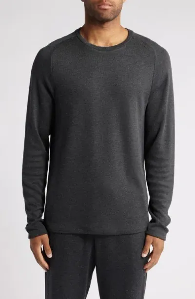 Zella Peak Lux Long Sleeve T-shirt In Black