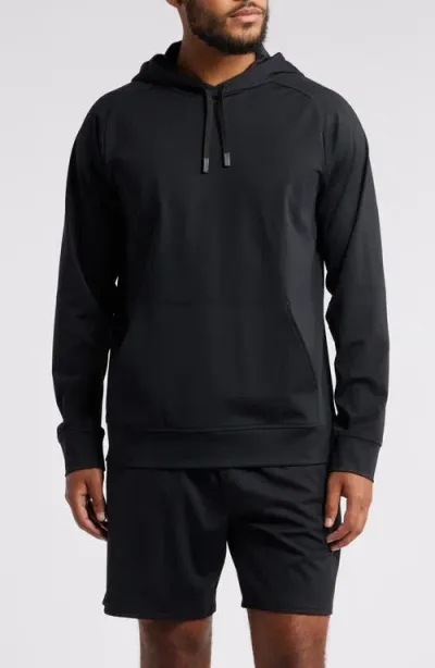 Zella Stride Performance Hoodie In Black