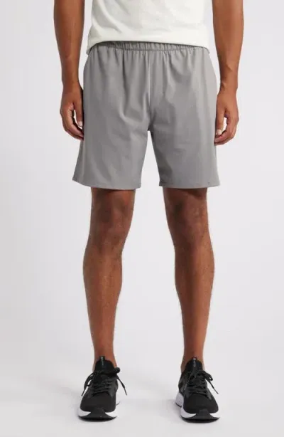 Zella Stride Performance Shorts In Grey December