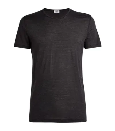 Zimmerli Thermal T-shirt In Grey