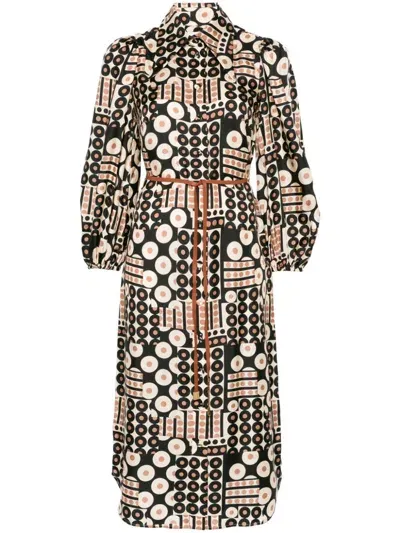 Zimmermann Dress In Brown