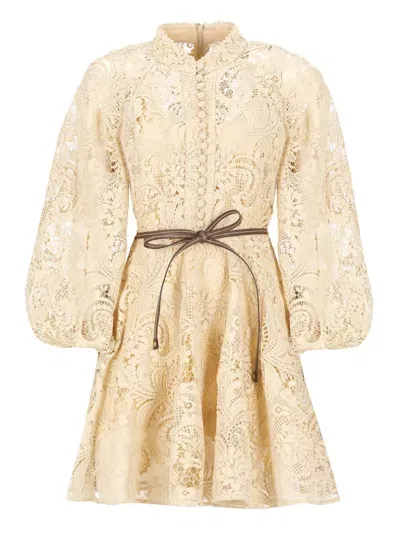 Zimmermann Dresses Beige