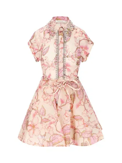 Zimmermann Dresses In Pink & Purple