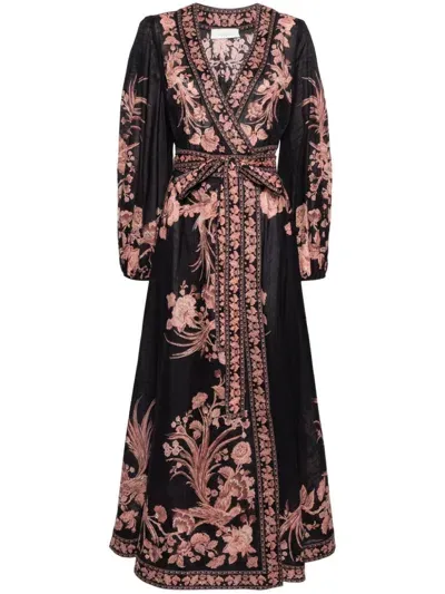 Zimmermann Dress In Black