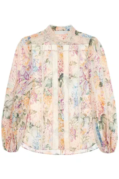 Zimmermann Halliday Shirt In Multicolor