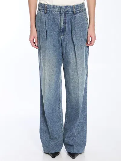 Zimmermann Illustration Denim Jeans In Blue