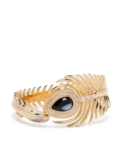 Zimmermann Muse Bracelet In Gold Onyx