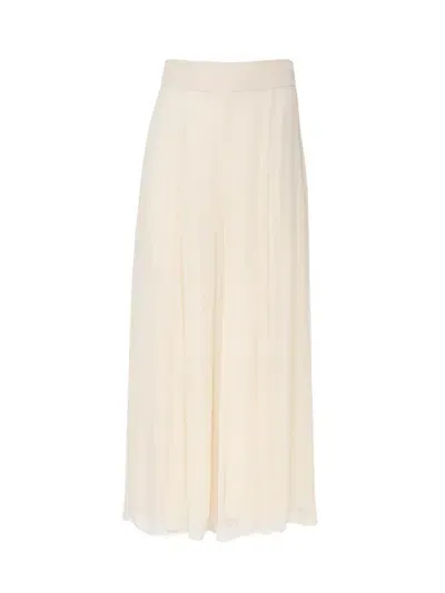 Zimmermann Natura Wide-leg Trousers In White