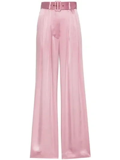 Zimmermann Palace Trousers In Pink