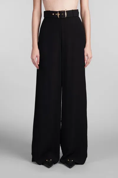 Zimmermann Pants In Black Viscose