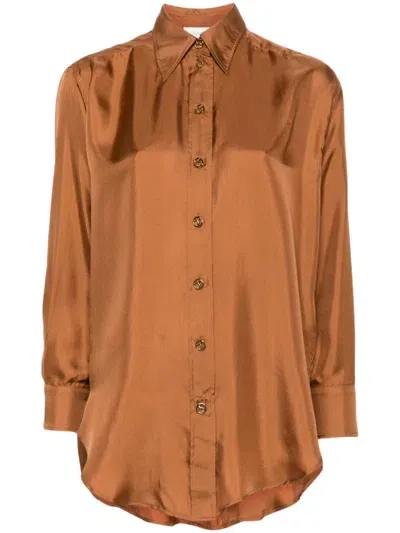 Zimmermann Shirt In Brown