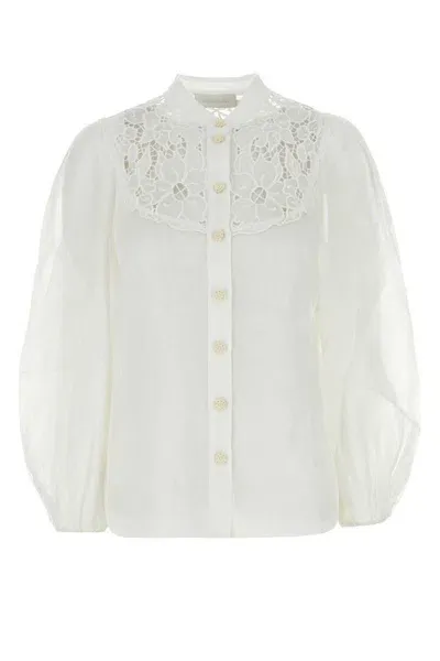 Zimmermann Shirts In White