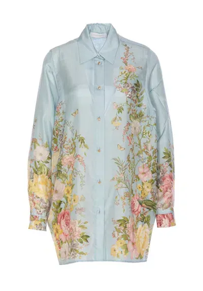 Zimmermann Shirts In Blue