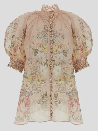 Zimmermann Shirts In Pinkfloral