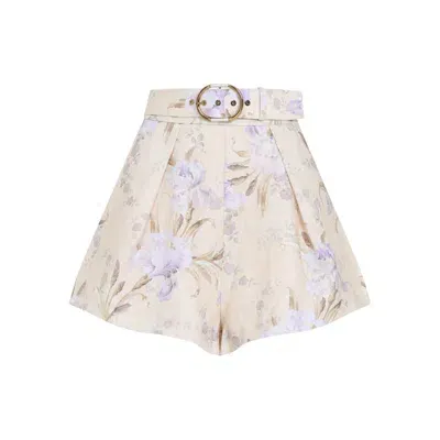 Zimmermann Shorts In Beige