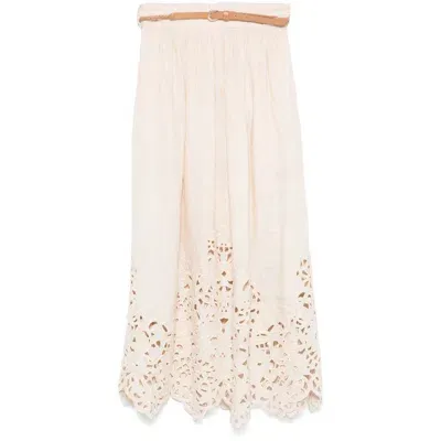 Zimmermann Skirts In Beige