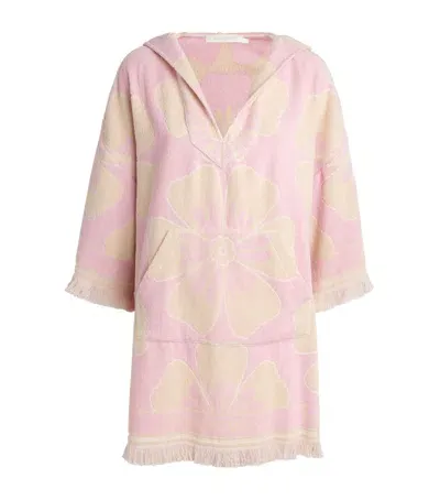 Zimmermann Towel Beach Dress In Pink