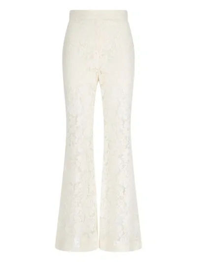 Zimmermann Trousers In White