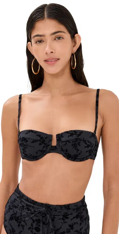 Zimmermann Wylie Textured Balconette Black