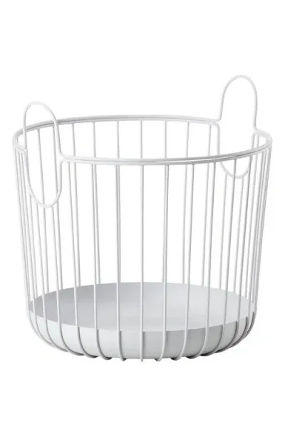 Zone Denmark Inu Large Wire Basket In Soft Grey