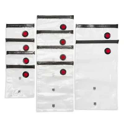 Zwilling Fresh & Save Vacuum Mixed Bags, Set Of 20 In White