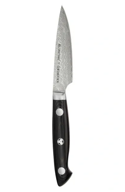 Zwilling Kramer Euroline Damascus Collection 3.5-inch Paring Knife In Stainless Steel