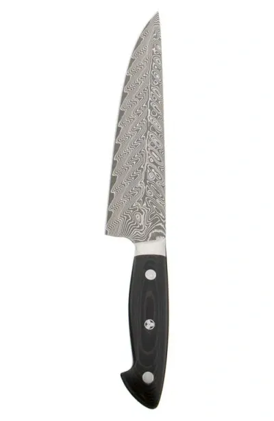 Zwilling Kramer Euroline Damascus Collection 8-inch Narrow Chef's Knife In Stainless Steel