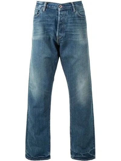 Simon Miller Classic Straight-leg Jeans In Blue