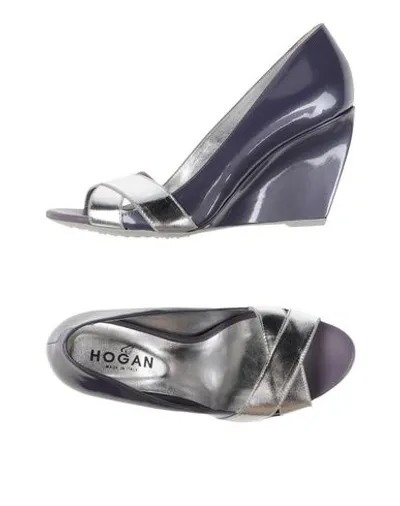 Hogan Pumps In Purple