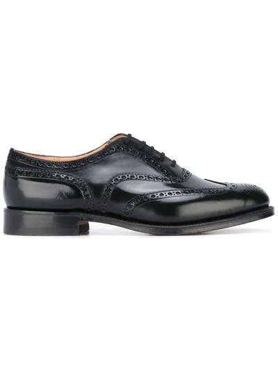 Church's Parkstone Leather Oxford Brogues In Black