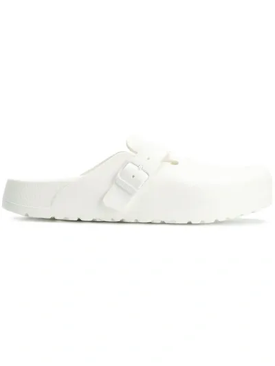 Birkenstock Boston Eva Mules In White