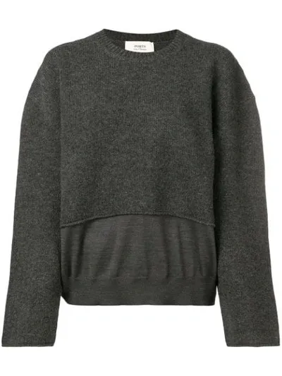 Ports 1961 Loose Fit Jumper In Grey