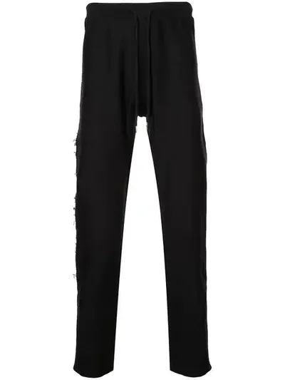 Takahiromiyashita The Soloist Straight Leg Track Trousers In Black