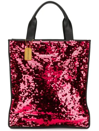 Faith Connexion Kappa Sequins Bag In Red