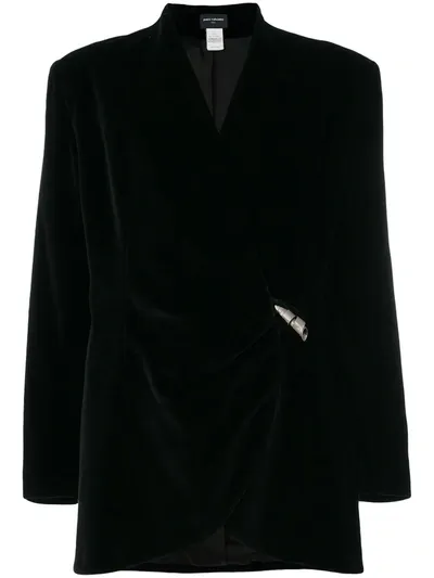 Pre-owned Rabanne Wrap Jacket In Black