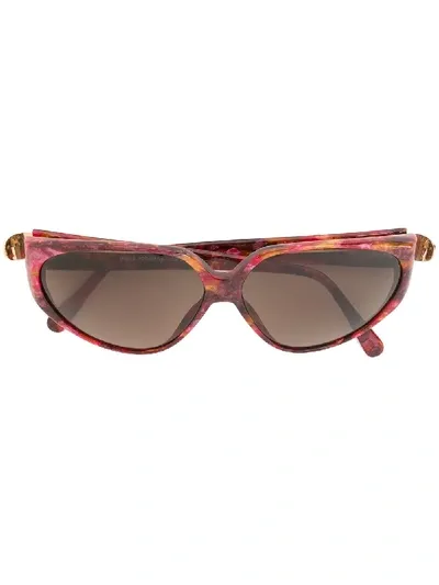 Pre-owned Rabanne 1980s Cat-eye Frame Sunglasses In Pink