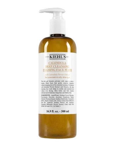 Kiehl's Since 1851 Calendula Deep Cleansing Foaming Face Wash, 16.9 Oz. In White