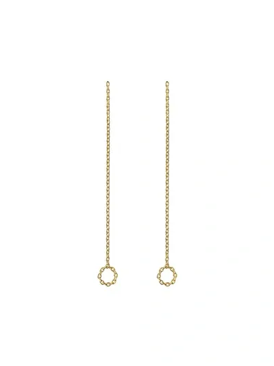 Shihara Chain Earring 05 In Metallic