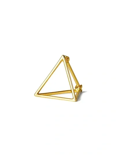 Shihara Triangle Earring 15 In Metallic