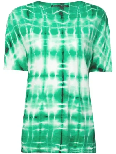 Proenza Schouler Tie Dye T-shirt In Green