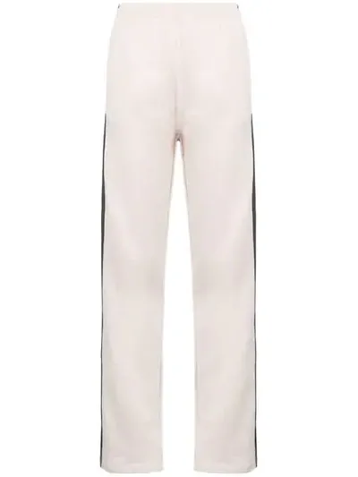 Mm6 Maison Margiela Side Strip Track Pants In Pink